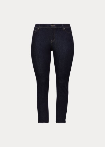 Jeans Ralph Lauren Mujer Negros Azules - Premier Straight - UVJCW1283